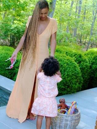 Beyoncé com Blue Ivy
