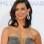 A brasileira Morena Baccarin, da série 'Homeland', estava com um decote bastante profundo, que só fica bem para quem tem seios pequenos. Foto: Getty Images