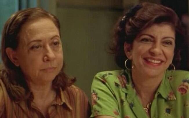 Com Fernanda Montenegro no filme