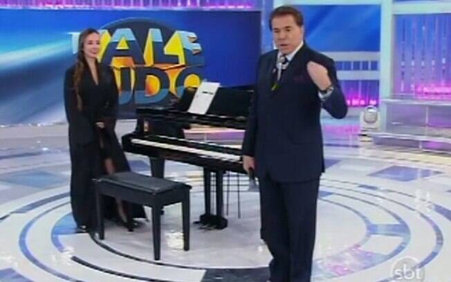Pianista nua leva Silvio Santos à loucura