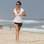 Juliana Didone como sempre não perde um final de semana para correr nas areias do Rio. Foto: AgNews/PhotoRioNews