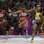 Jamaicana Shelly-Ann Fraser-Pryce (à direita) vence os 100 m rasos. Foto: Kirsty Wigglesworth/AP