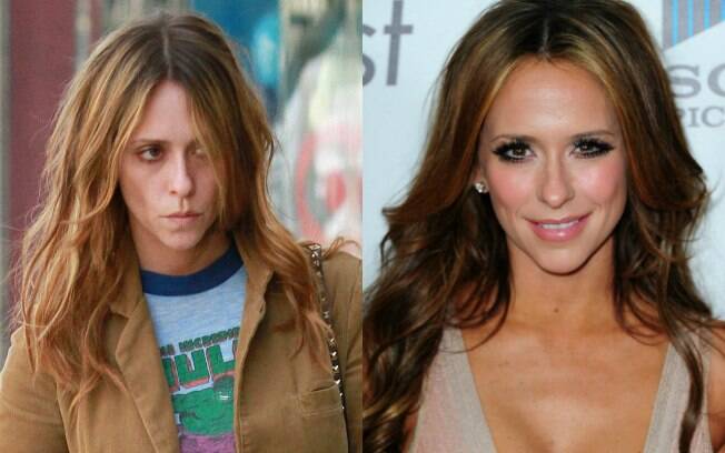 Veja o antes e depois: Jennifer Love Hewitt circula sem maquiagem em dia de compras 
