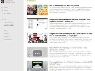 Feedly é um agregador de notícias via RSS