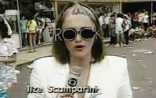 Em 1985, durante as transmissões do Rock in Rio, Ilze demonstrou bom humor que combinava com a ocasião