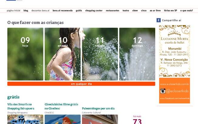 Homepage do bora.ai