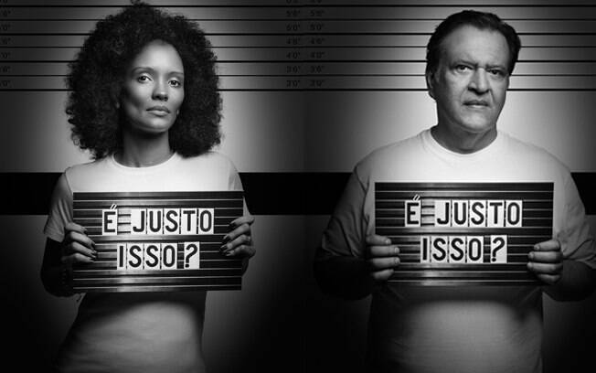Isabel Fillardis e Luiz Mello