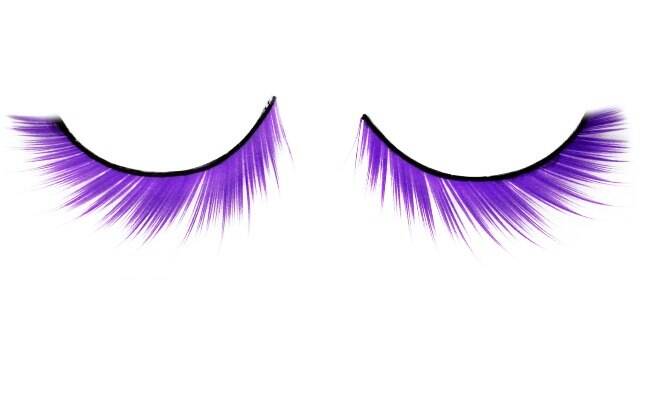 Eyelashes High Impact na cor roxa Eyelashes High Impact na cor roxa