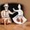 Um desenho e dois furos para colocar os dedos bastam para improvisar marionetes de papel. Foto: Estéfi Machado