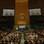 O presidente da Autoridade Nacional Palestina (ANP), Mahmud Abbas, na Assembleia Geral da ONU, em Nova York. Foto: Reuters