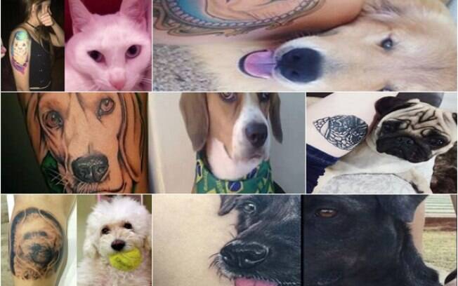 Tatuagens de animais de estimação