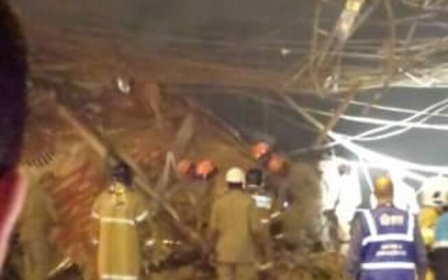 Grande explosão em restaurante deixa vítimas soterradas no Rio de Janeiro
. Foto: Reprodução Twitter @Rafaell63006809 