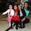 Luciele Di Camargo com a filha, Maria Eduarda, e as sobrinhas, Helena e Isabella, filhas do cantor Luciano Camargo. Foto: Manuela Scarpa/Photo Rio News