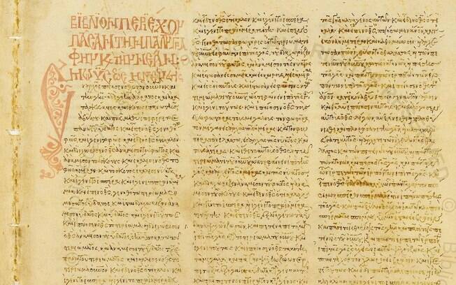 Manuscrito é do século 4º d.C e provavelmente veio do Egito