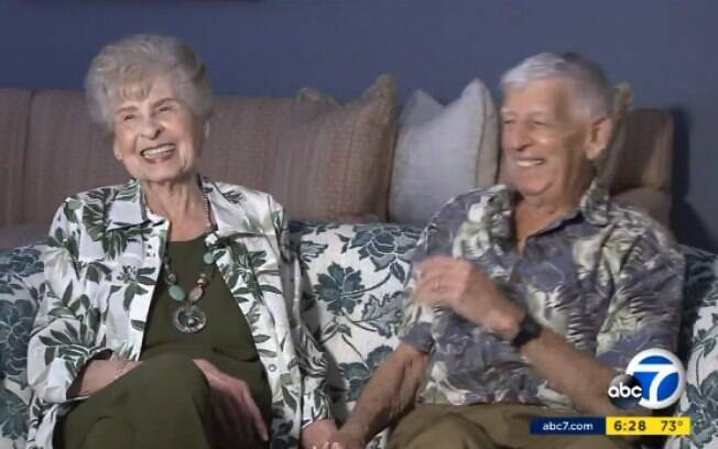Ed e Florence estão casados há 70 anos Ed e Florence estão casados há 70 anos