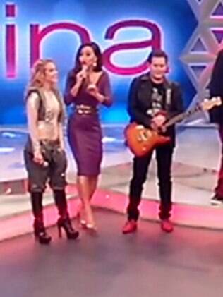 Calypso no 'Programa da Sabrina'