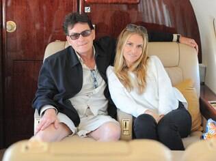 Charlie Sheen e Brooke Mueller