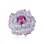 Anel de flor Tiffany em platina com safiras rosa e diamantes. Preço sob consulta. Foto: Divulgação