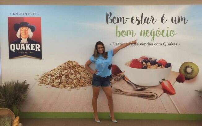 Solange Frazão fez trabalhos como garota-propaganda de várias marcas