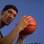 O carismático Gheorghe Muresan conquistou os fãs da NBA com sua beleza. Foto: Getty Images