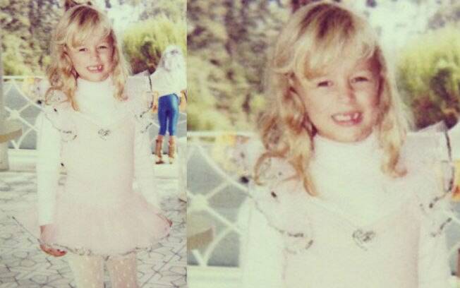 Paris Hilton aparece sem um dentinho e vestida de bailarina em foto da infância