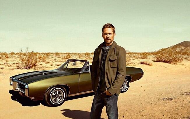 Paul Walker em campanha para a Colcci