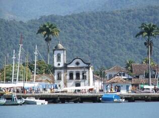 Vista do complexo histórico de Paraty