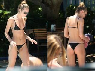 Candice Swanepoel curte Miami
