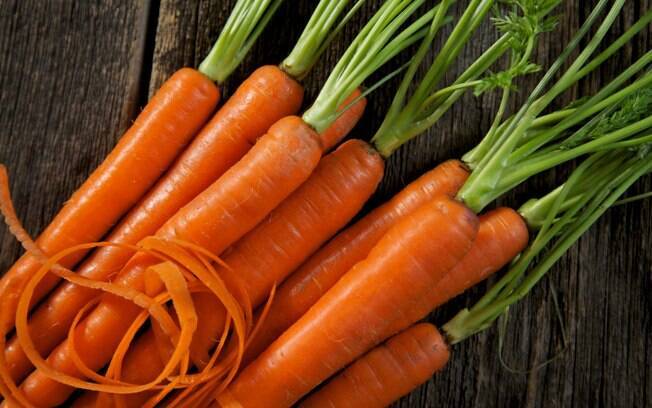 Cenoura: além de todos os benefícios da vitamina A, ainda é famosa por prolongar o bronzeado. Foto: Getty Images