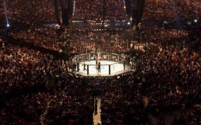 UFC acontece em um octógono