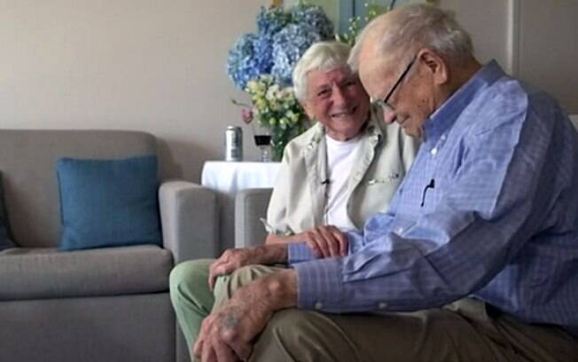 Norwood Thomas e Joyce Morris se reencontraram após 70 anos 