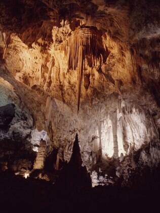 Cavernas de Carslbad se escondem sob o deserto