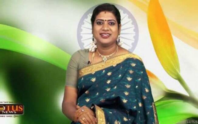 Padmini Prakash é a primeira âncora transgênero de um telejornal na Índia