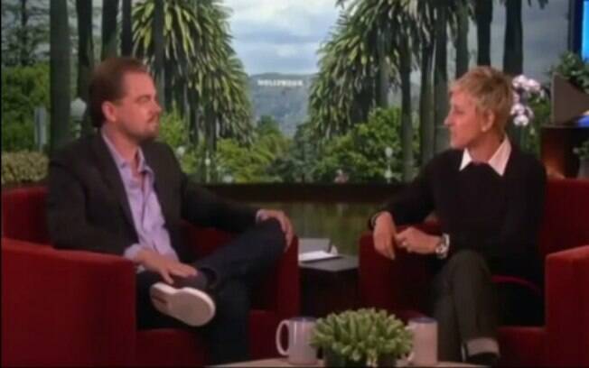 Leonardo DiCaprio revela ataque de tubarão a Ellen Degeneres