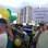 Em Salvador, a concentração do protesto aconteceu no Farol da Barra. Foto: iG Bahia