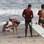 Paulinho Vilhena salva turista de afogamento na praia do Recreio dos Bandeirantes. Foto: AgNews