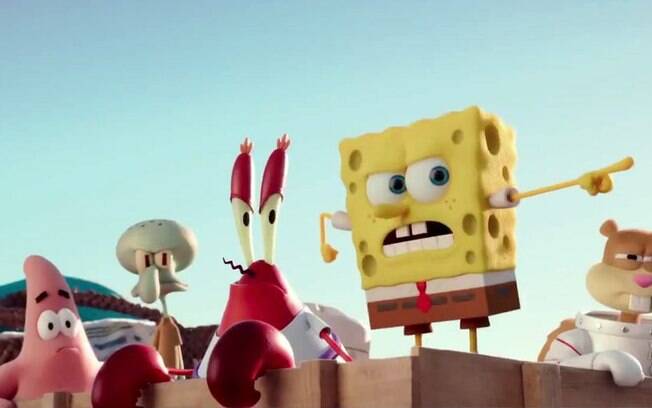 Bob Esponja, Patrick e toda a turma da Fenda do Biquini seriam mutantes, segundo teoria da conspiração. Filme sobre o universo do desenho da Nickelodeon estreia na quinta-feira (5)