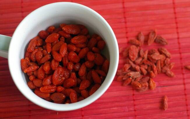 Goji Berry faz parte de uma alimentação funcional