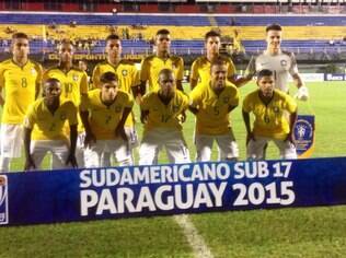 Time sub-17 do Brasil no sul-americano da categoria no Paraguai