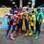 Hora de morfar: teve até Power Rangers na jogada! . Foto: Getty Images