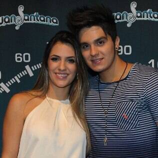 Luan Santana com Jade Magalhães