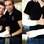 Bruno e Kiko na saída do hospital. Foto: Twitter/Reprodução