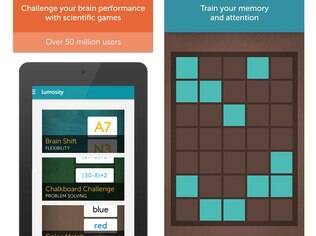 Lumosity é programa de treinamento cerebral que pode ser feito na web ou nos aplicativos para Android e iOS. Gratuito, o app ajuda o usuário a ativar áreas do cérebro