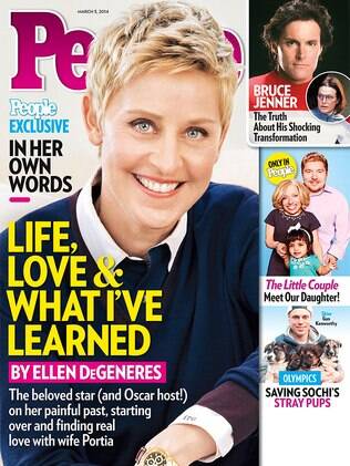 Ellen DeGeneres na capa da revista People