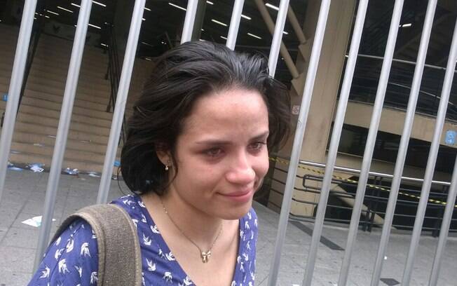 Gabrielle Bittencourt se perdeu no metrô, chegou atrasada e perdeu a prova