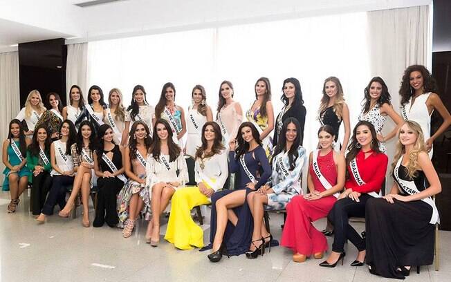 Candidatas do Miss Brasil 2015 chegam em São Paulo