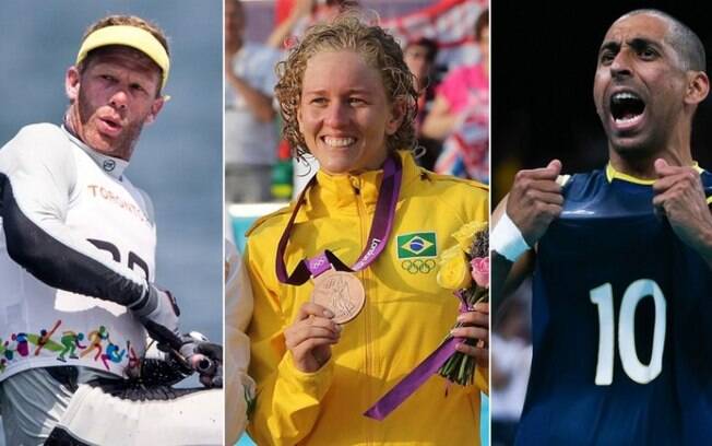 Robert Scheidt, Yane Marques e Serginho são os candidatos a porta-bandeira do Brasil