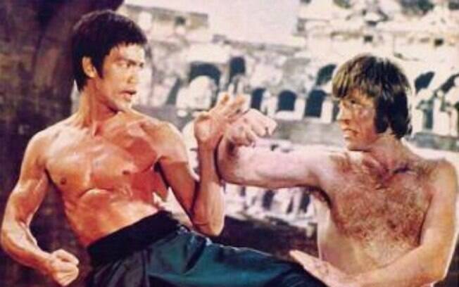 Bruce Lee já enfrentou outra lenda dos cinemas: Chuck Norris