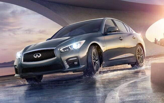 A Infiniti, marca de luxo da Nissan, queria superar Acura e Lexus entre as fabricantes de luxo com o sedã Q50. A Infiniti, marca de luxo da Nissan, queria superar Acura e Lexus entre as fabricantes de luxo com o sedã Q50.