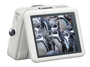 Canon N tem ampla tela LCD na parte traseira